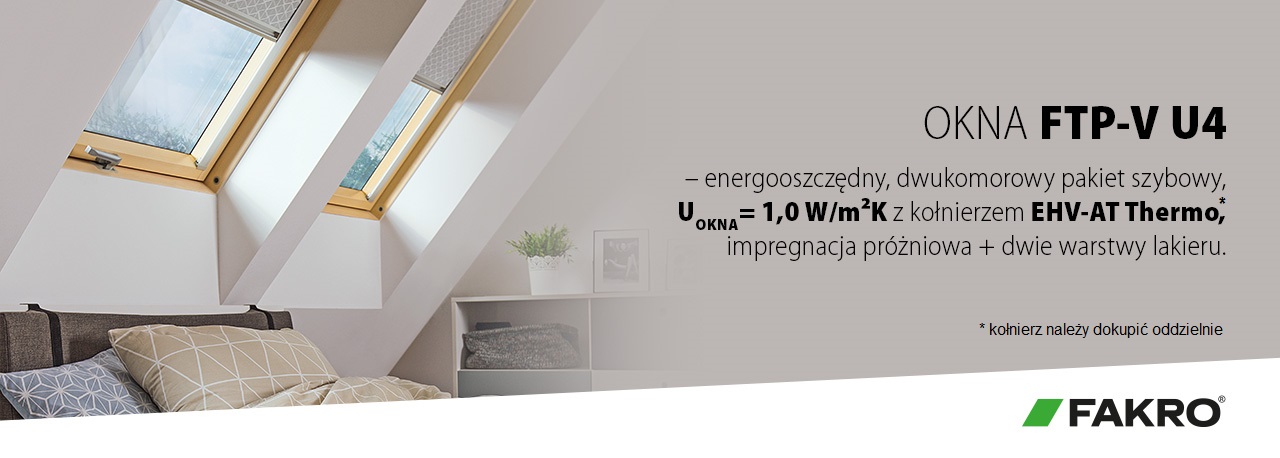 Okna dachowe FAKRO FTP-V U4